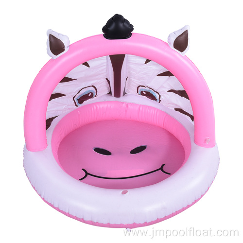 Inflatable Pink zebra splash swimming pool Baby Pool